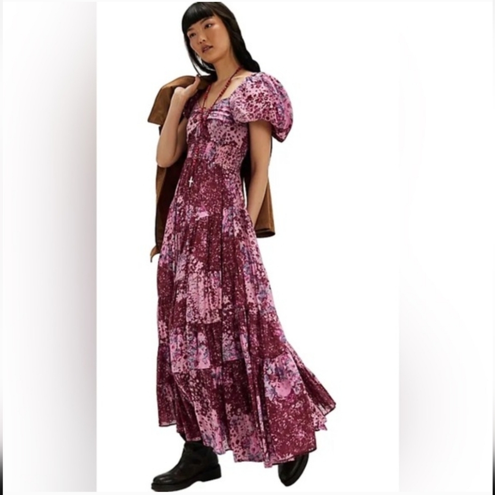 Free People Floral Maxi Dress